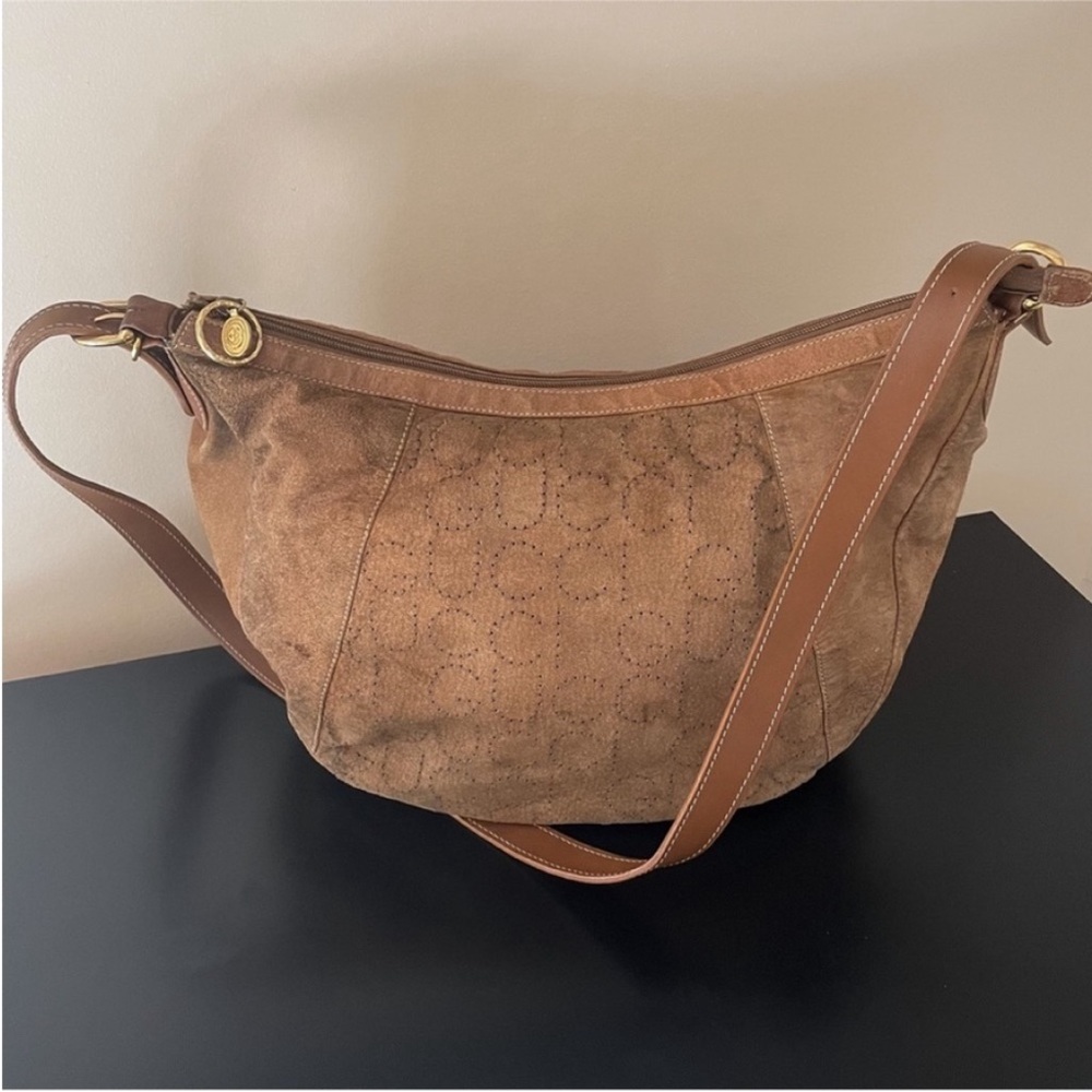 Vintage Gucci Suede Bag!